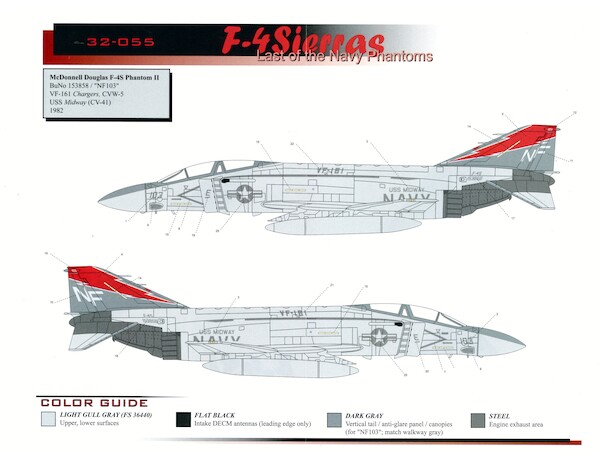 F4Sierras, Last of the Navy Phantom (VF161 Chargers) CAM32-055
