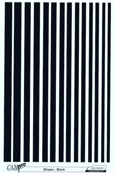 Stripes Black CAM32-S001
