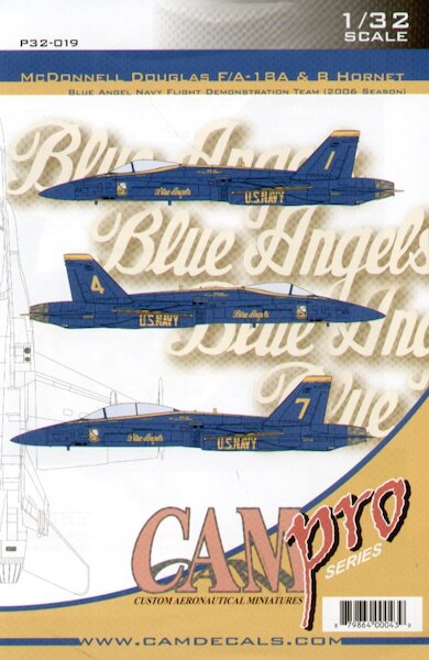 McDonnell Douglas F/A18A/B Hornet (Blue Angels 2006 Season)  CAMP32-019