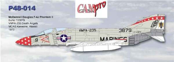 McDonnell Douglas F4J Phantom II (VMFA-235 Death Angels)  CAMP48-014