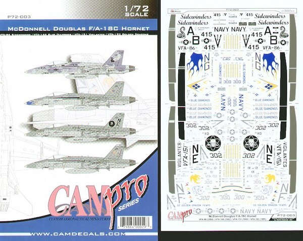 F/A18C Hornet (VFA-86 Sidewinders) camp72-003