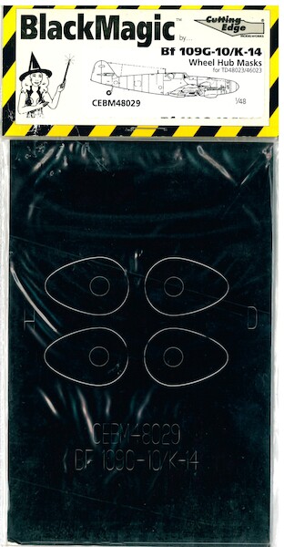 Messerschmitt BF109G-10/K Wheel Hub Masks (TD48023) CEBM48029