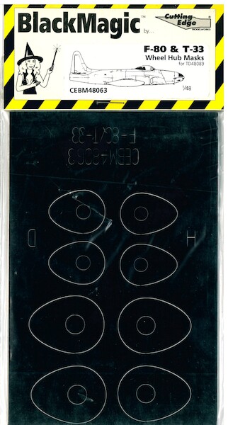 Lockheed F80/T33 Wheel Hub Masks (TD48089)  CEBM48063