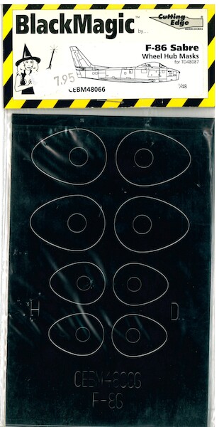 North American F86 Sabre Wheel Hub Masks (TD48087)  CEBM48066
