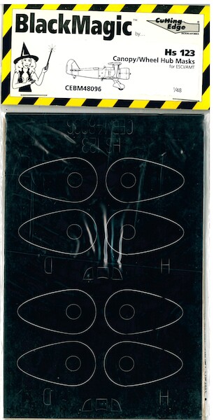 Henschel HS123 Canopy/Wheel Masks (ESCI) CEBM48096