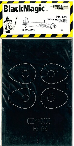 Henschel HS129 Wheel Hub Masks (TD48083) CEBM48099