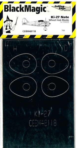 Ki27 "Nate" Wheel Hub Masks (TD48096) CEBM48118