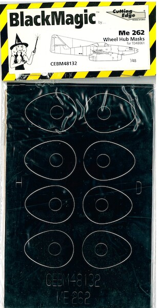 Messerschmitt Me262 Wheel Hub Masks (TD48061) CEBM48132