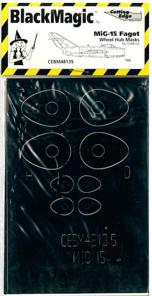 Mikoyan MiG15 Wheel Hub Masks (TD48102) CEBM48135