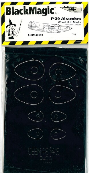 Bell P39 Airacobra Wheel Hub Masks (TD48012) CEBM48149