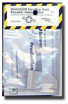 USAF/USN Posable Seatbelt/Harness for most Ejection seats except MB/Escapac & stencil CEC32099