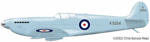 Spitfire Prototype K5054 123