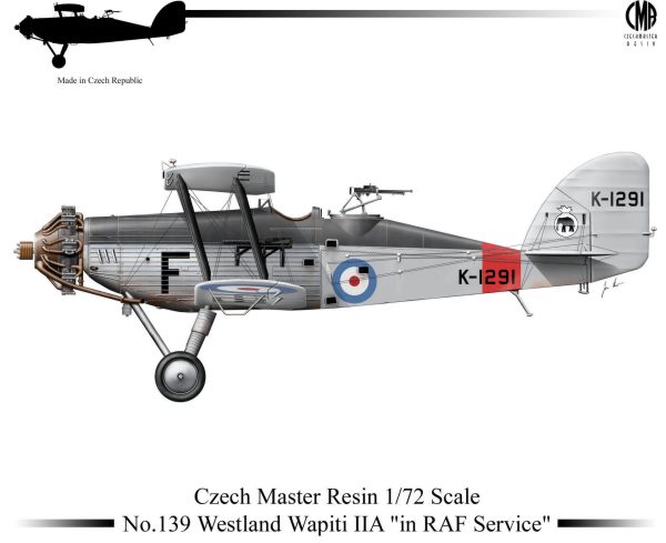 Westland Wapiti MK2a "In RAF Service" (REISSUE)  139