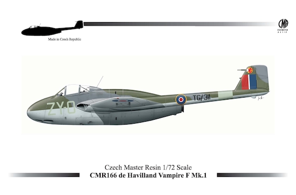 DH Vampire F.1 166