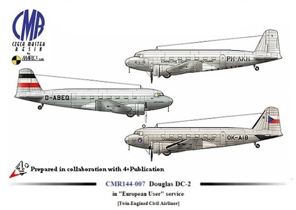Douglas DC2 (European users incl. KLM)  CMR144-007