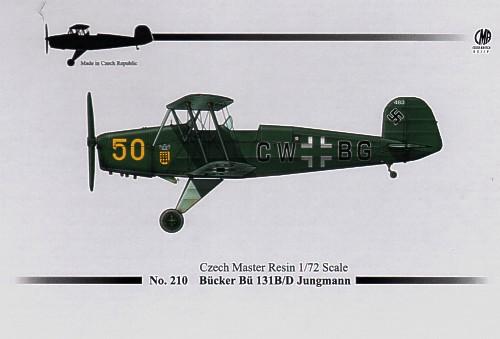 Bucker Bu131A/D Jungmann (Luftwaffe, Dutch NILF, Swiss AF and Regia Aeronautica) CMR72-210