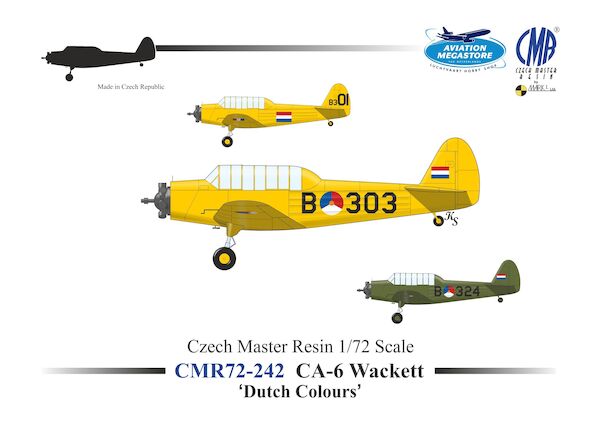 CA6 Wackett "Dutch Colours" (AVIATION MEGASTORE EXCLUSIVE) CMR72-242