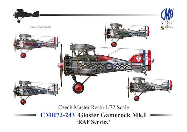 Gloster Gamecock Mk.I 'RAF Service'  CMR72-243