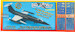 Starfighter Improvement & Correction Set with only sprue A and D (Hasegawa) DCC48002AD