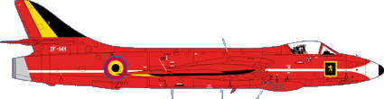 Hunter MK6 (Red Devils Acro Team)  D4845