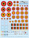 Spitfire MkIX, MkXIV & MkXVI Roundels & Sqn Insignia Belgian Air Force D4870