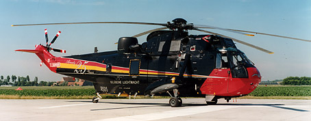 Belgian Air Force 25 years Sea King  D4873