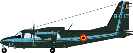 Britten Norman Islander "Belgian Army" D7260