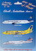 Fridge Magnets set: Civil Aviation Part 3 - Small Jets MAGNETS 10