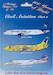 Fridge Magnets set: Civil Aviation Part 3 - Small Jets MAGNETS 10