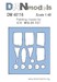 Vinyl painting mask for Mikoyan MiG25RBT (ICM) DM48116