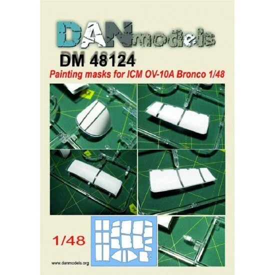 Vinyl painting mask for OV10A Bronco (ICM) DM48124