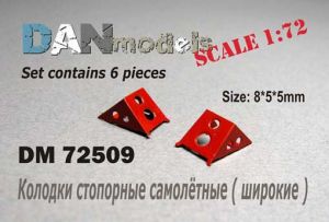 Soviet Wheel Chocks (6 pieces)  DM72509