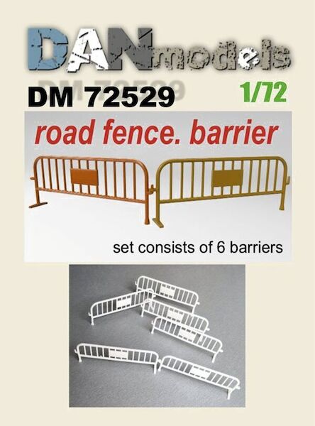 Road fence barriers (6x) DM72529
