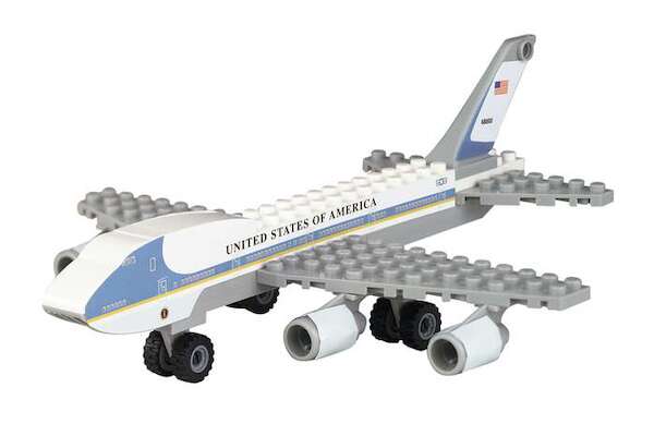 Construction Block Toy (Air Force One) 55 piece  BL222