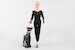 Pilot Doll with functioning luggage and detailed airline uniform (General)  DA330