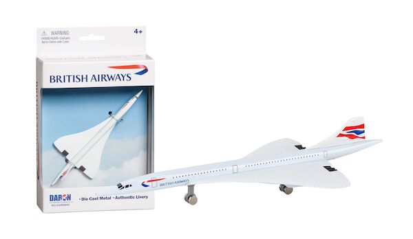 Single Plane for Airport Playset Concorde (British Airways) DAR98845