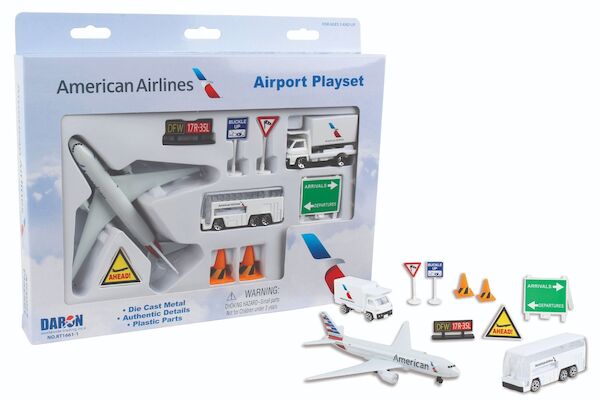 Airport Playset (American airlines)  RT1661-1