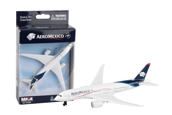 Single Plane for Airport Playset (Aeromexico) Boeing 787  RT2204
