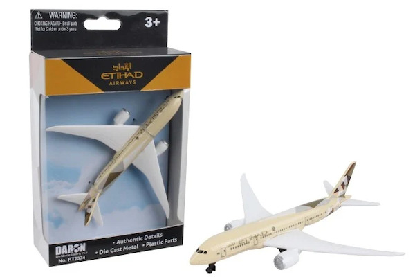 Single Plane: Boeing 787 Etihad RT2374