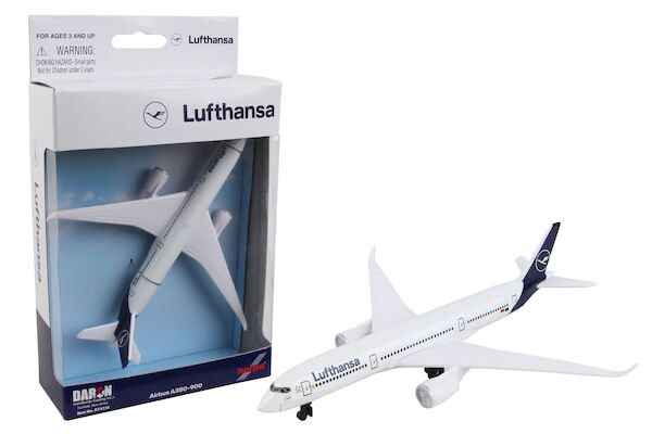 Single Plane for Airport Playset Airbus A350 Lufthansa  RT4134