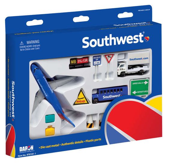 Airport Playset (Southwest Airlines)  RT8181-1CAR