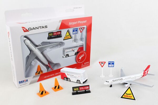 Airport Small Playset (Qantas) rt8556-1