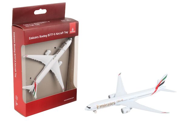 Single Plane for Airport Playset (Boeing 777X Emirates)  RT9905