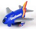 Pullback Plane with Light & Sound (Southwest Airlines) TT096-1