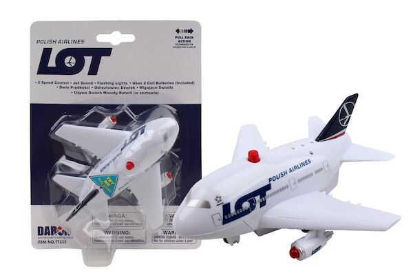 Pullback Plane with Light & Sound (LOT Polish) TT335