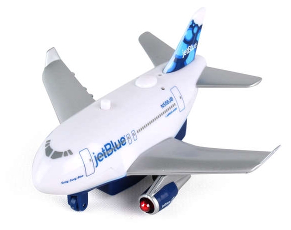 Pullback Plane with Light & Sound (Jet Blue) TT396