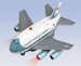 Pullback Plane with Light & Sound (Air Force One) TT686