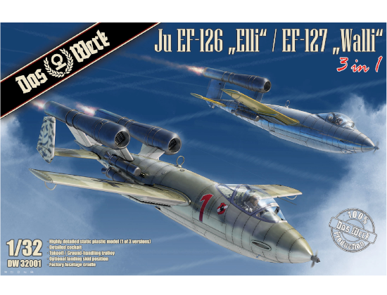 Junkers Ju EF-126 "Elli" / EF-127 "Walli" (3 in 1) DW32001