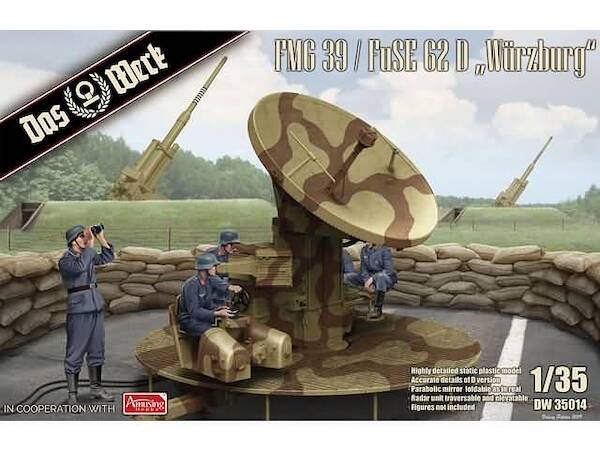 FuSE-62D "Würzburg" German WW2 Anti Aircraft Radar DW35014