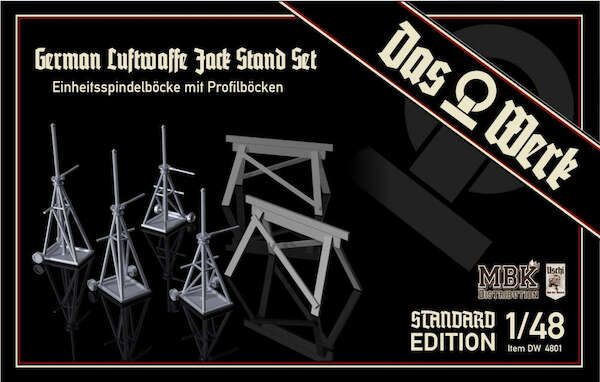German Luftwaffe Jack Stand Set (Extended Edition) DW4802